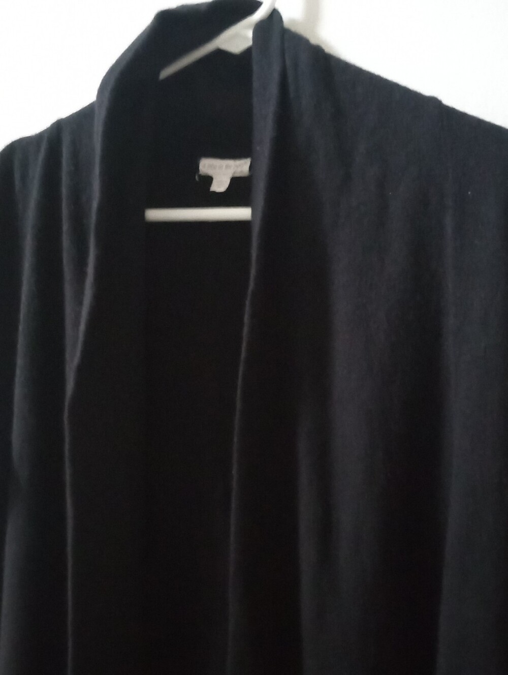 A Pea in the Pod Black Open-Front  Cardigan - Picture 2 of 6